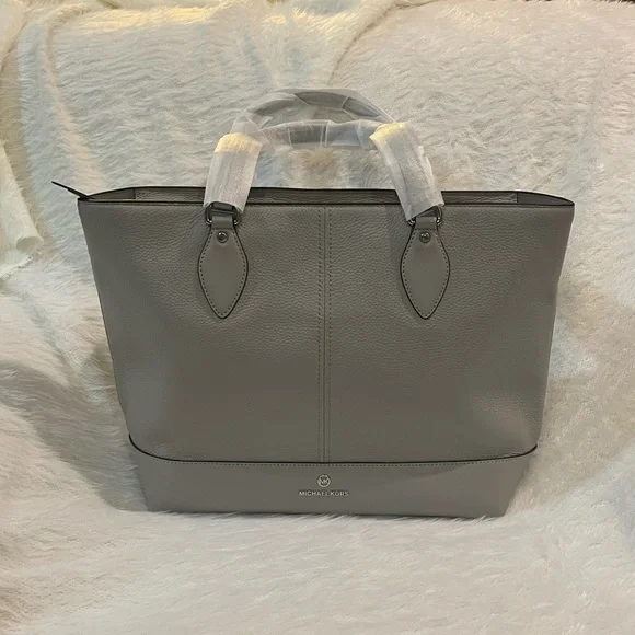Michael Kors Beth Large Pebbled Leather Tote Bag- NWT - Picture 3 of 9